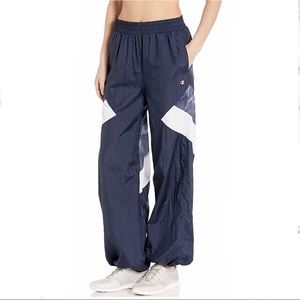 NWT Champion Womens Nylon Warm-up Pant Track Pants